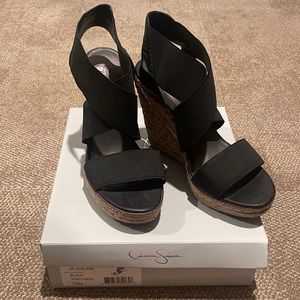 Jessica Simpson Strap Wedges